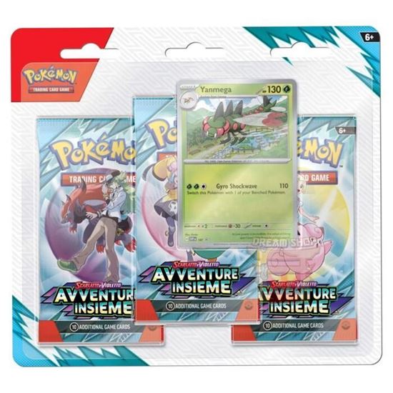 Immagine di Scarlatto e Violetto Avventure Insieme - 3 Pack Blister - Yanmega (ITA)