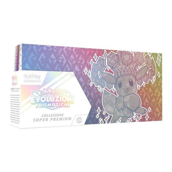Immagine di Pokemon GCC Scarlatto e Violetto - Evoluzioni Prismatiche Collezione Super Premium (ITA)