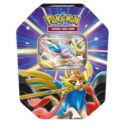Immagine di Zacian ex - Tin da Collezione Leggende Sovrane (ITA)