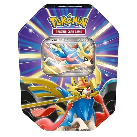 Immagine di Zacian ex - Tin da Collezione Leggende Sovrane (ITA)