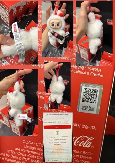 Immagine di Labubu Coca Cola - 6 Blind Box - Originali Pop Mart