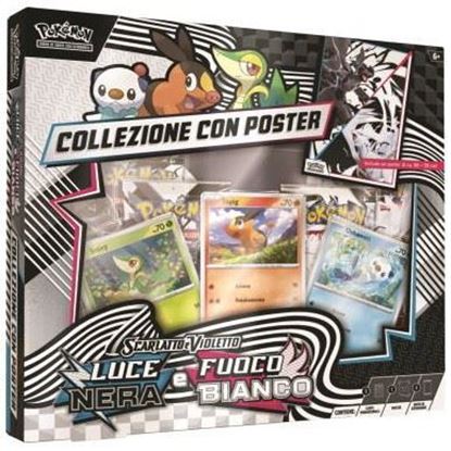 Immagine di Scarlatto e Violetto: Luce Nera e Fuoco Bianco - Collezione con Poster (ITA)