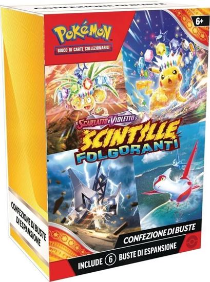 Immagine di Scarlatto e Violetto Scintille Folgoranti - Bundle 6 Buste Set da 10 Sealed (ITA)