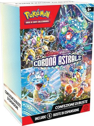 Immagine di Scarlatto e Violetto Corona Astrale - Bundle 6 Buste x 10 Sealed (ITA)