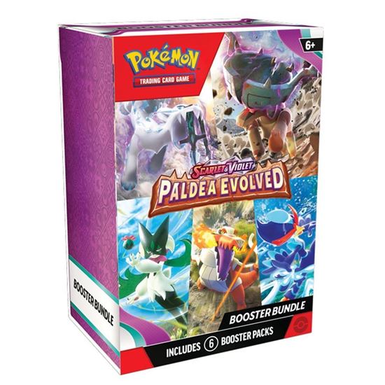 Immagine di Scarlatto e Violetto Evoluzioni a Paldea - Bundle 6 Buste Set da  10 Sealed (ITA)