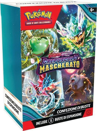 Immagine di Scarlatto e Violetto Crepuscolo Mascherato- Bundle 6 Buste x 10 Sealed (ITA)