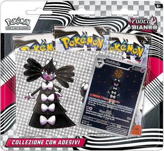 Immagine di Scarlatto e Violetto: Fuoco Bianco - Gothitelle - Collezione con Adesivi (ITA)