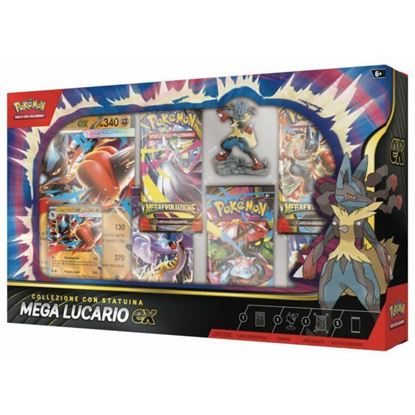 Immagine di Collezione con Statuina Mega Lucario ex (ITA)
