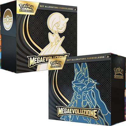 Immagine di Megaevoluzione - Bundle- Set Allenatore Fuoriclasse Mega Lucario - Mega gardevoir ex (ITA)