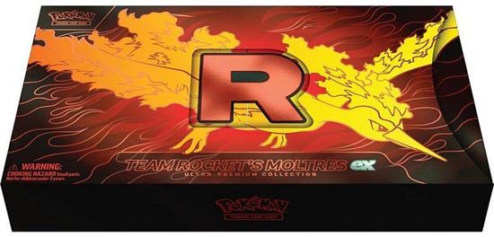 Immagine di Team rocket - Moltres EX - Collezione Ultra Premium collection (ENG)