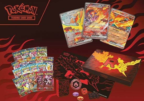 Immagine di Team rocket - Moltres EX - Collezione Ultra Premium collection (ENG)
