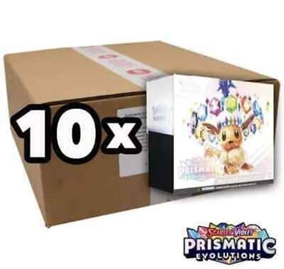 Immagine di Scarlet e Violet Prismatic Evolutions - Elite Trainer Box (ENG) -  Case Sealed x 10 -