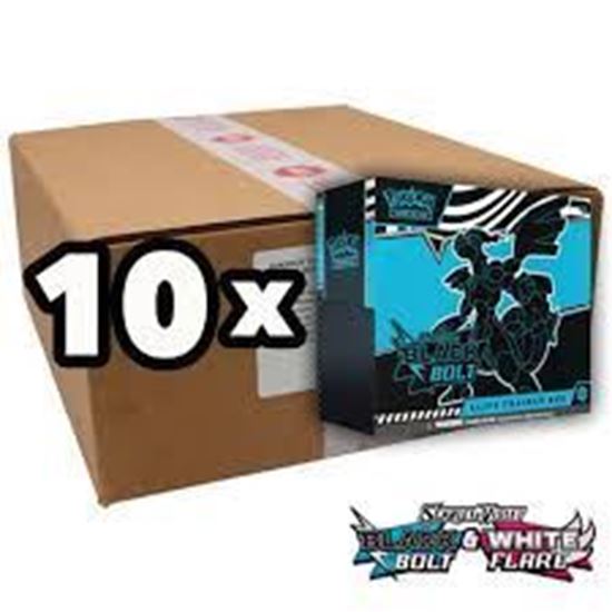 Immagine di Luce Nera / Black Bolt - Set Allenatore Fuoriclasse / Elite Trainer Box (ENG) - Case sealed x 10