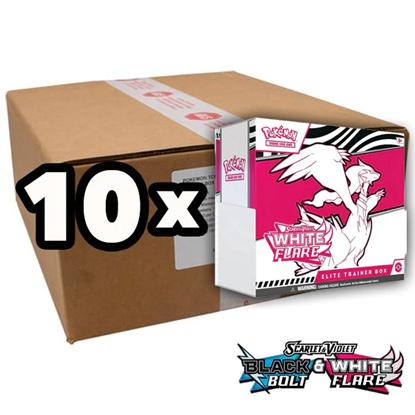 Immagine di Pokemon White Flare - Elite Trainer Box - Case sealed x 10 (ENG)