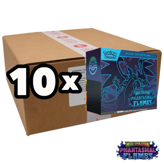 Immagine di Phantasmal Flames - Fiamme Spettrali - Elite Trainer Box (ENG) - Case Sealed x 10 -
