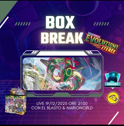 Immagine di Box Break Pokemon Evoluzioni eteree italiano 12 dicembre ore 21
