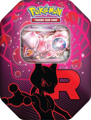 Immagine di Mewtwo ex - Tin da Collezione Team Rocket (ITA)