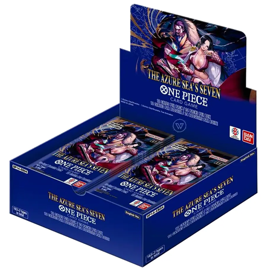 Immagine di One Piece OP-14 Card Game - The Azure Sea's Seven - Display da 24 Buste - ENG
