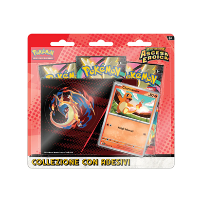 Immagine di Mega Evoluzione : Ascesa Eroica - Charmander - Collezione con Adesivi (ITA)