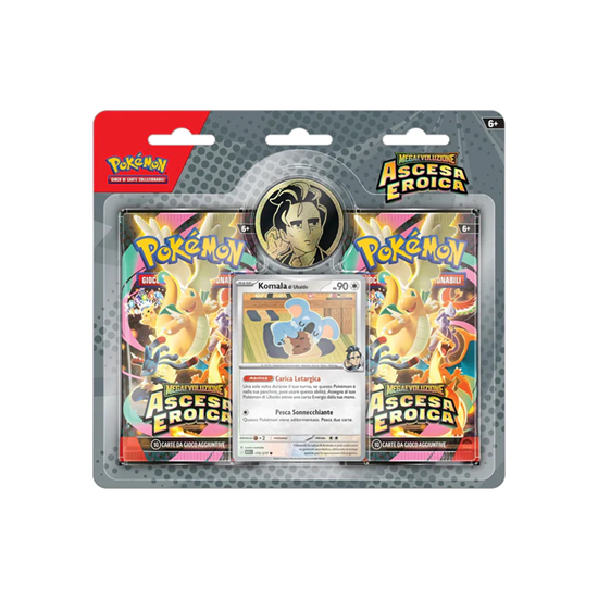 Immagine di Mega Evoluzione : Ascesa Eroica - Collezione con moneta Ubaldo (ITA)