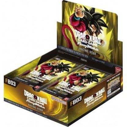 Immagine di Dragon Ball Super Card Game: Fusion World - Raging Roar FB-03 - Display da 24 Buste (ENG)