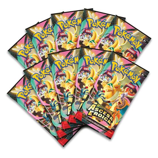 Immagine di Collezione con Poster Premium Mega Lucario Ascesa Eroica (ITA)