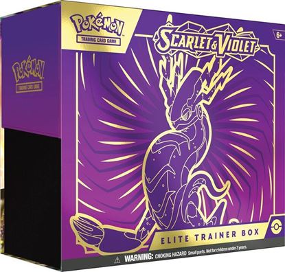 Immagine di Pokemon Scarlet e Violet Miraidon - Elite Trainer Box - ETB Sealed (ENG)