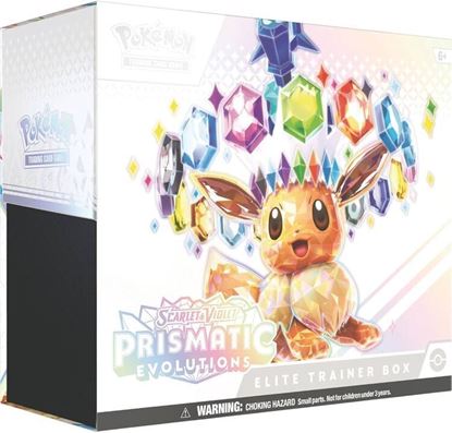 Immagine di Pokemon Prismatic Evolutions - Elite Trainer Box - ETB Sealed (ENG)