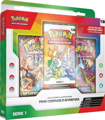 Immagine di Pokemon Collezione Illustrazione - Primi Compagni d'Avventura - Serie 1 (ITA) - Preordine