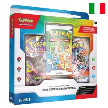 Immagine di Pokemon Primi Compagni d'Avventura Serie 3 - Collezione Illustrazione (ITA) - Preordine