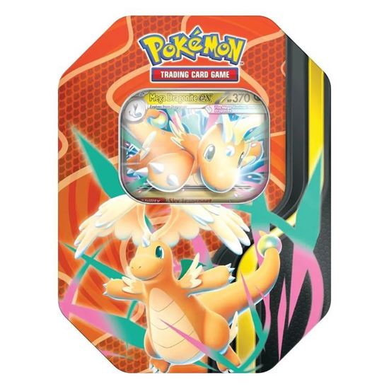 Immagine di Pokemon Tin da Collezione Megaforze - Mega Dragonite ex (ITA)