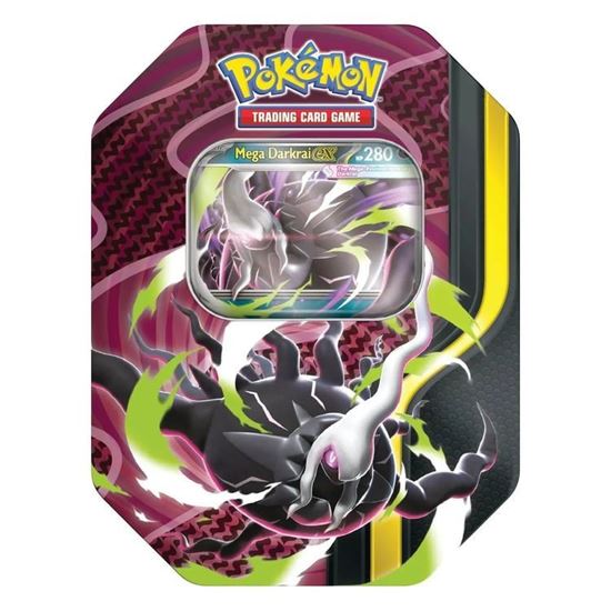 Immagine di Pokemon Tin da Collezione Megaforze - Mega Darkrai ex (ITA)