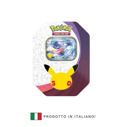 Immagine di Pokemon 30 Anniversario - Tin da Collezione Greninja ex - ITA