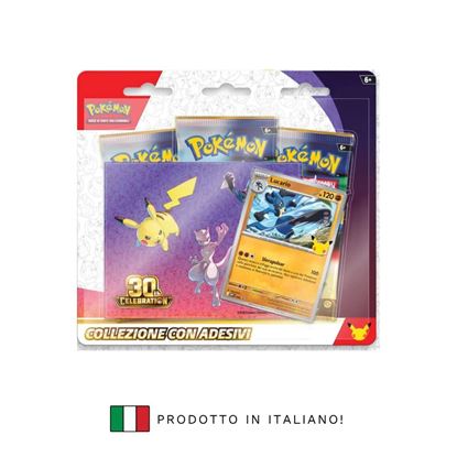 Immagine di Pokemon 30 Anniversario - Collezione con Adesivi Lucario - ITA
