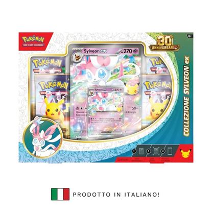 Immagine di Pokemon 30 Anniversario - Collezione Sylveon ex - ITA