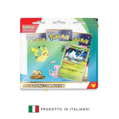 Immagine di Pokemon 30 Anniversario - Collezione con Adesivi Exeggutor di Alola - ITA