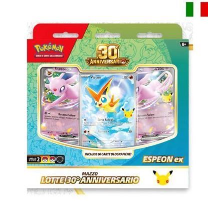 Immagine di Pokemon 30 Anniversario - Mazzo Lotte Espeon ex - ITA