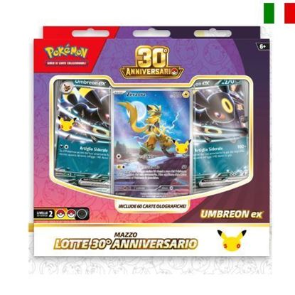 Immagine di Pokemon 30 Anniversario - Mazzo Lotte Umbreon ex - ITA