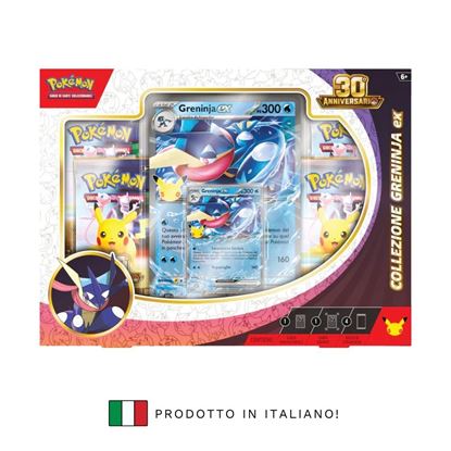 Immagine di Pokemon 30 Anniversario - Collezione Greninja ex - ITA