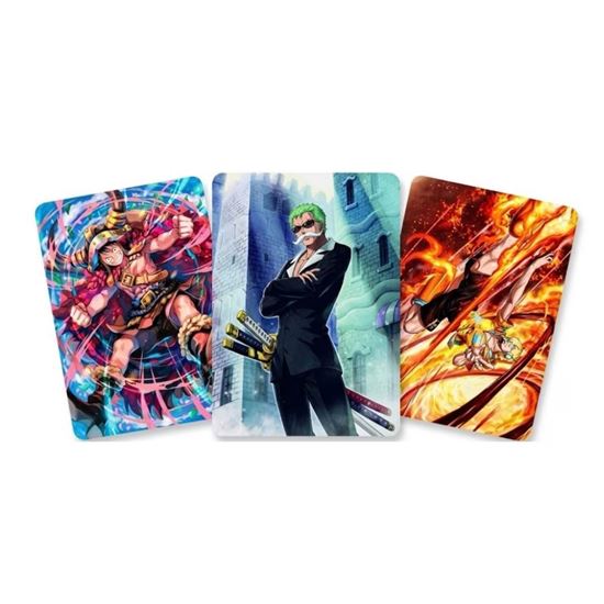 Immagine di One Piece Card Game - Promo 3 Card Set Luffy Zoro Sanji (JAP)