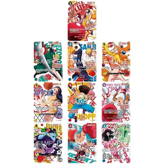 Immagine di One Piece - Round 1 Promo Complete Set - 10 Carte (JAP)